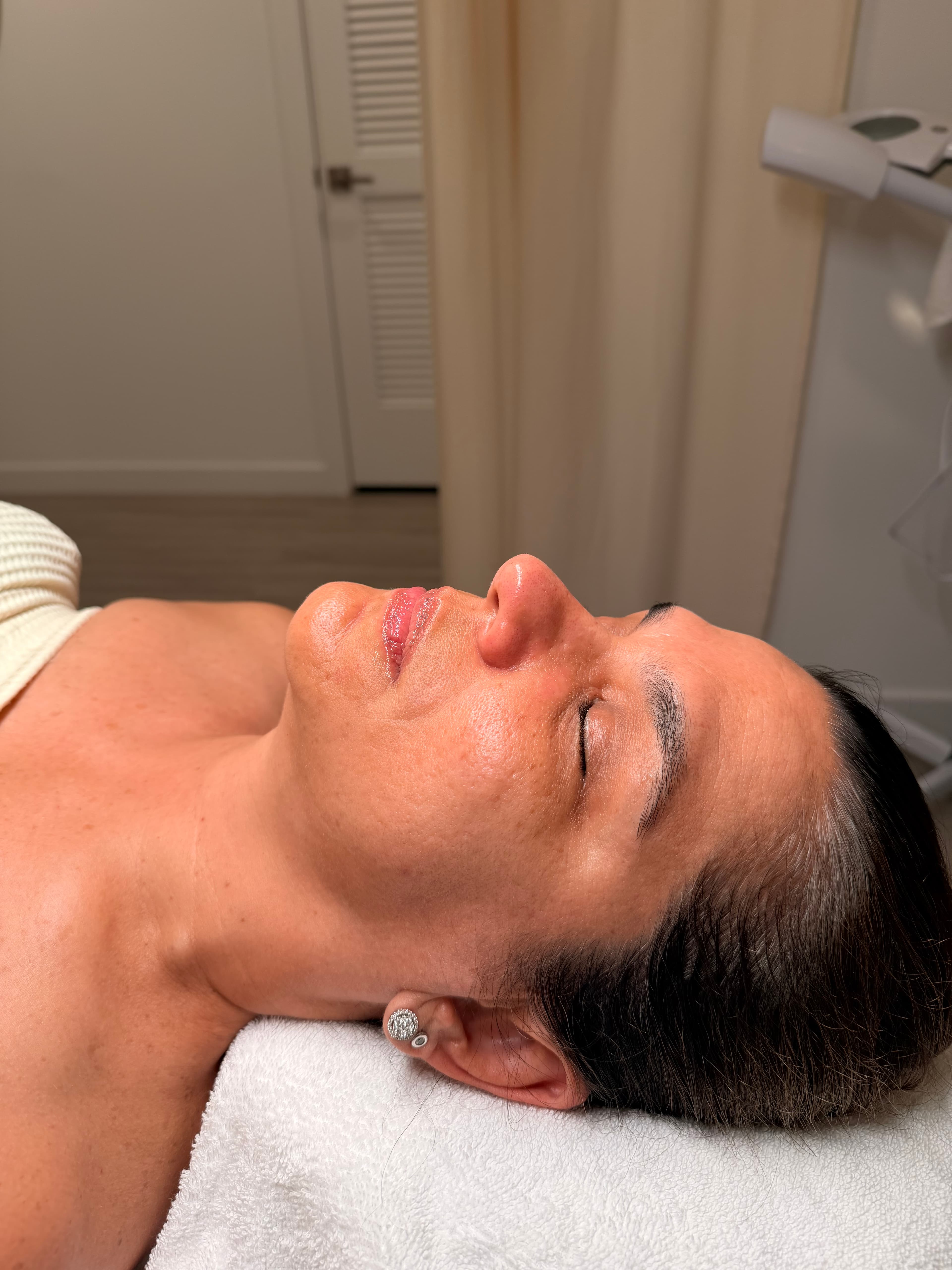 Claudia, 60 after Custom Skin Treatment